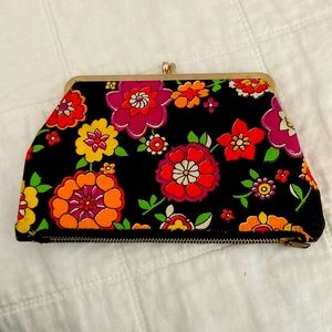 Vintage makeup bag floral